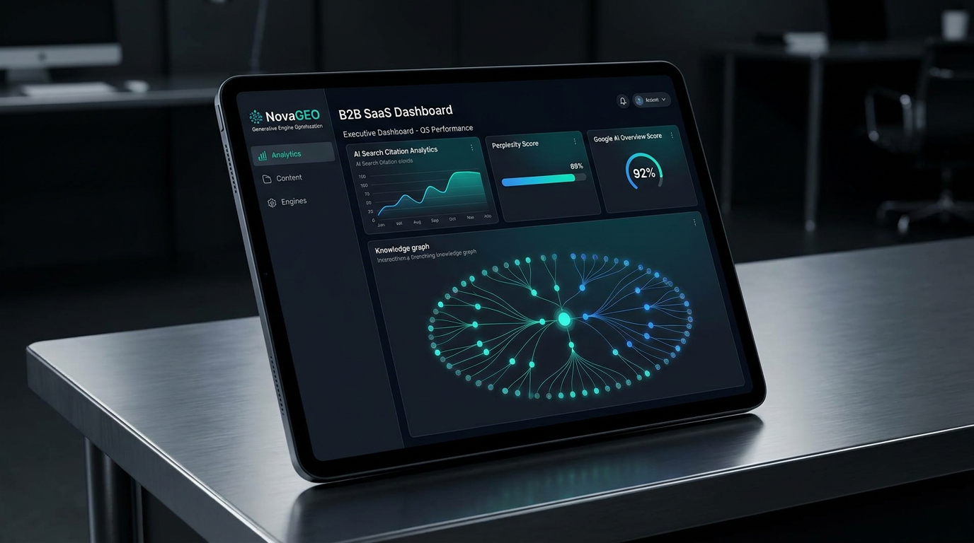 NovaGEO Platform Prototype Mockup